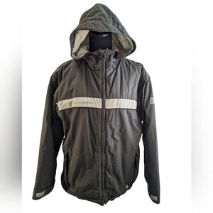 Women's Vintage Board Dokter Olive Ski Board Jacket Size 10